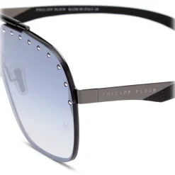 Philipp Plein - Freedom Studded Collection - Gun Blue Gradient - Sunglasses - Philipp Plein Eyewear - Avvenice