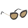 Philipp Plein - Jaqueline Collection - Black Matt - Sunglasses - Philipp Plein Eyewear - Avvenice