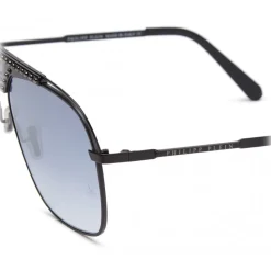 Philipp Plein - Noah Studded Collection - Black Blue Gradient - Sunglasses - Philipp Plein Eyewear - Avvenice