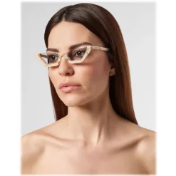 Philipp Plein - Rachy Collection - Beige Gold - Sunglasses - Philipp Plein Eyewear - Avvenice