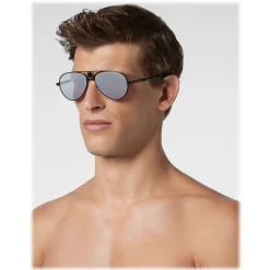 Philipp Plein - Seventy Collection - Black Smoked - Sunglasses - Philipp Plein Eyewear - Avvenice