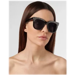 Philipp Plein - Sparkle Collection - Black - Sunglasses - Philipp Plein Eyewear - Avvenice