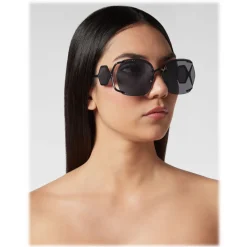 Philipp Plein - Statement Oversize Collection - Black Smoked - Sunglasses - Philipp Plein Eyewear - Avvenice