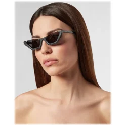 Philipp Plein - Statement Cat Eye Collection - Black - Sunglasses - Philipp Plein Eyewear - Avvenice
