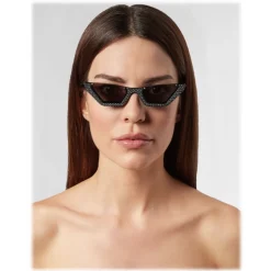 Philipp Plein - Statement Cat Eye Collection - Black - Sunglasses - Philipp Plein Eyewear - Avvenice