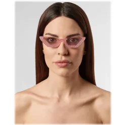 Philipp Plein - Statement Cat Eye Collection - Pink Raspberry - Sunglasses - Philipp Plein Eyewear - Avvenice