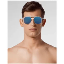 Philipp Plein - Statement Collection - Nickel Blue - Sunglasses - Philipp Plein Eyewear - Avvenice