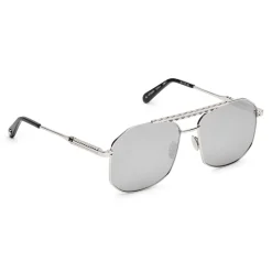 Philipp Plein - Statement Collection - Silver Black Smoked - Sunglasses - Philipp Plein Eyewear - Avvenice