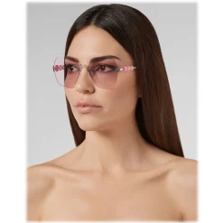 Philipp Plein - Statement Edges Collection - Silver - Sunglasses - Philipp Plein Eyewear - Avvenice