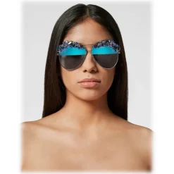 Philipp Plein - Sunshine Collection - Blue - Sunglasses - Philipp Plein Eyewear - Avvenice