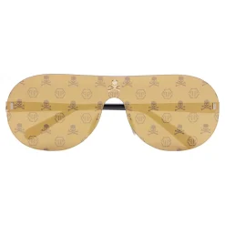 Philipp Plein - Target Monogram Collection - Gold and Black - Sunglasses - Philipp Plein Eyewear - Avvenice