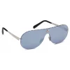 Philipp Plein - Target Studded Collection - Steel and Blue Flash - Sunglasses - Philipp Plein Eyewear - Avvenice
