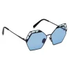 Philipp Plein - Vlinder Collection - Black Blue - Sunglasses - Philipp Plein Eyewear - Avvenice