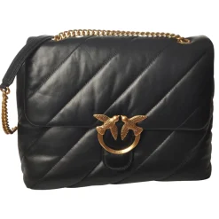 Pinko - Bag Love Big Puff Maxi Quilt - Black - Bag - Made in Italy - Luxury Exclusive Collection - Avvenice