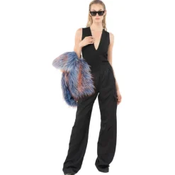 Pinko - Bodysuit with Maxi Neckline - Black - Top - Made in Italy - Luxury Exclusive Collection - Avvenice