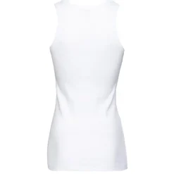 Pinko - Cannetè Cotton Tank Top with Logo - White - Top - Made in Italy - Luxury Exclusive Collection - Avvenice