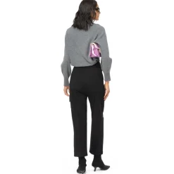 Pinko - Cargo Trousers in Technical Fabric - Black - Trousers - Made in Italy - Luxury Exclusive Collection - Avvenice