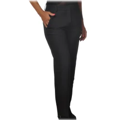 Pinko - Cigarette Trousers Bello80 Pleated - Black - Trousers - Made in Italy - Luxury Exclusive Collection - Avvenice