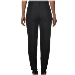 Pinko - Cigarette Trousers Bello80 Pleated - Black - Trousers - Made in Italy - Luxury Exclusive Collection - Avvenice