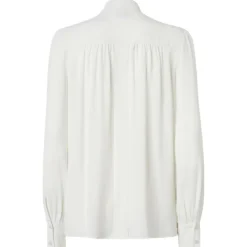 Pinko - Crepe Shirt with Bow - White - Shirts - Made in Italy - Luxury Exclusive Collection - Avvenice