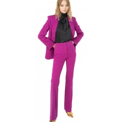 Pinko - Elongated Double-Breasted Blazer - Fuxia - Jacket - Made in Italy - Luxury Exclusive Collection - Avvenice