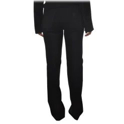 Pinko - Five Pockets Palazzo Trousers Abha - Black - Trousers - Made in Italy - Luxury Exclusive Collection - Avvenice