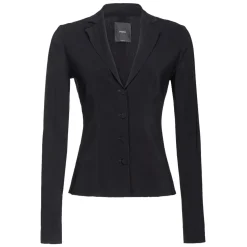 Pinko - Georgette Fabric Deconstructed Jacket - Black - Jacket - Made in Italy - Luxury Exclusive Collection - Avvenice