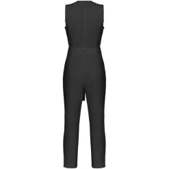 Pinko - Jumpsuit with Geometric Cut-Out - Black - Dress - Made in Italy - Luxury Exclusive Collection - Avvenice