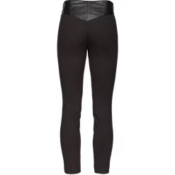 Pinko - Leather and Technical Fabric Leggins - Black - Trousers - Made in Italy - Luxury Exclusive Collection - Avvenice