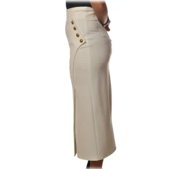 Pinko - Lounguette Skirt Goffredo Wallet Model - White - Skirt - Made in Italy - Luxury Exclusive Collection - Avvenice