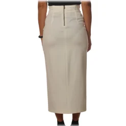 Pinko - Lounguette Skirt Goffredo Wallet Model - White - Skirt - Made in Italy - Luxury Exclusive Collection - Avvenice