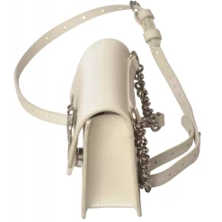 Pinko - Love Baby Icon Simply Bag - White - Bag - Made in Italy - Luxury Exclusive Collection - Avvenice