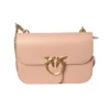 Pinko - Love Bell Simply Bag - Powder Pink - Bag - Made in Italy - Luxury Exclusive Collection - Avvenice