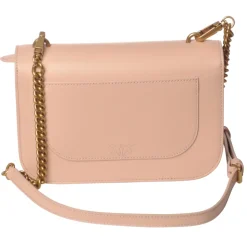 Pinko - Love Bell Simply Bag - Powder Pink - Bag - Made in Italy - Luxury Exclusive Collection - Avvenice