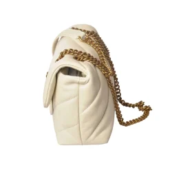 Pinko - Love Mini Puff Maxy Bag - Ivory White - Bag - Made in Italy - Luxury Exclusive Collection - Avvenice