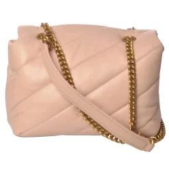 Pinko - Love Mini Puff Maxy Bag - Powder Pink - Bag - Made in Italy - Luxury Exclusive Collection - Avvenice