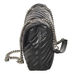 Pinko - Quilted Bag Love Lady Puff v Quilt with Chain and Logo - Black - Bag - Made in Italy - Luxury Exclusive Collection - Avvenice
