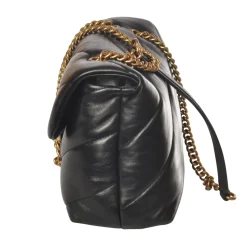 Pinko - Quilted Bag Love Mini Puff Maxy with Chain and Logo - Black - Bag - Made in Italy - Luxury Exclusive Collection - Avvenice