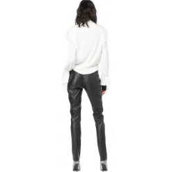 Pinko - Ruffled Blouse - White - Shirts - Made in Italy - Luxury Exclusive Collection - Avvenice