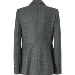 Pinko - Single Breasted Salt and Pepper Blazer - Grey - Jackets - Made in Italy - Luxury Exclusive Collection - Avvenice
