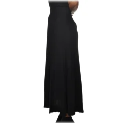 Pinko - Skirt Boga Midi Cannettè Effect - Black - Skirt - Made in Italy - Luxury Exclusive Collection - Avvenice