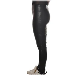 Pinko - Trousers Anselmo Leggings Slim Fit in Faux Leather - Black - Trousers - Made in Italy - Luxury Exclusive Collection - Avvenice