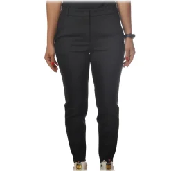 Pinko - Trousers Bello100 Tapered Leg - Black - Trousers - Made in Italy - Luxury Exclusive Collection - Avvenice