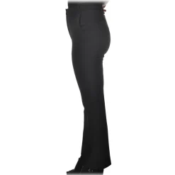 Pinko - Trousers MrBrown Slim Flare with Chains - Black - Trousers - Made in Italy - Luxury Exclusive Collection - Avvenice