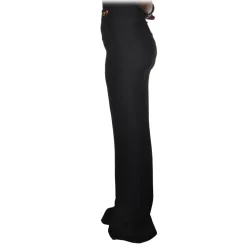 Pinko - Trousers Sbozzare3 Wide Leg and High Waist - Black - Trousers - Made in Italy - Luxury Exclusive Collection - Avvenice