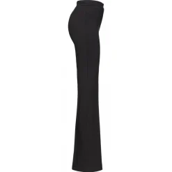 Pinko - Viscose Flare Trousers - Black - Trousers - Made in Italy - Luxury Exclusive Collection - Avvenice