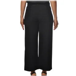 Pinko - Wide Leg Trousers Ciro6 Medium Waist - Black - Trousers - Made in Italy - Luxury Exclusive Collection - Avvenice