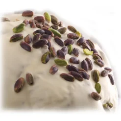 Pistì - Artisan Panettone Pandorato Covered with White Chocolate and Pistachio - Hand Wrapped Panettone - 3000 g - Avvenice