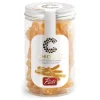 Pistì - Chiccosi - Candied Orange Peel and Grain of Sugar Coating - Fine Pastry in Jar - Avvenice