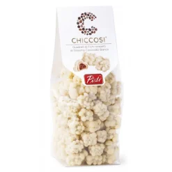 Pistì - Chiccosi - Dried Figs Covered with White Chocolate - Fine Pastry Hand Wrapped - Avvenice